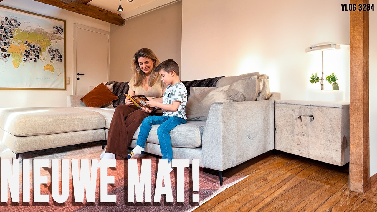 NIEUWE MAT UITROLLEN | JOLIEN EN JENNO VLOG 3284