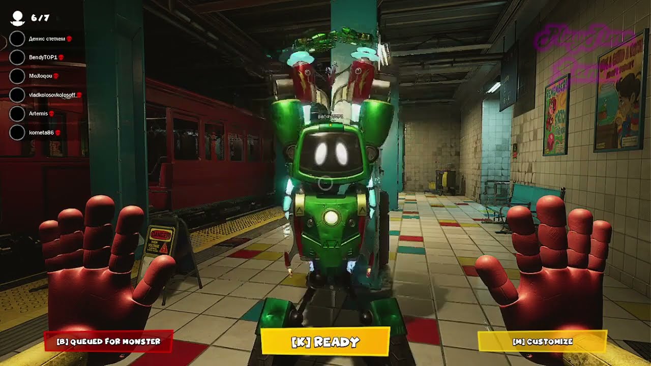 Emote Boogie Bot Project Playtime Phase 2