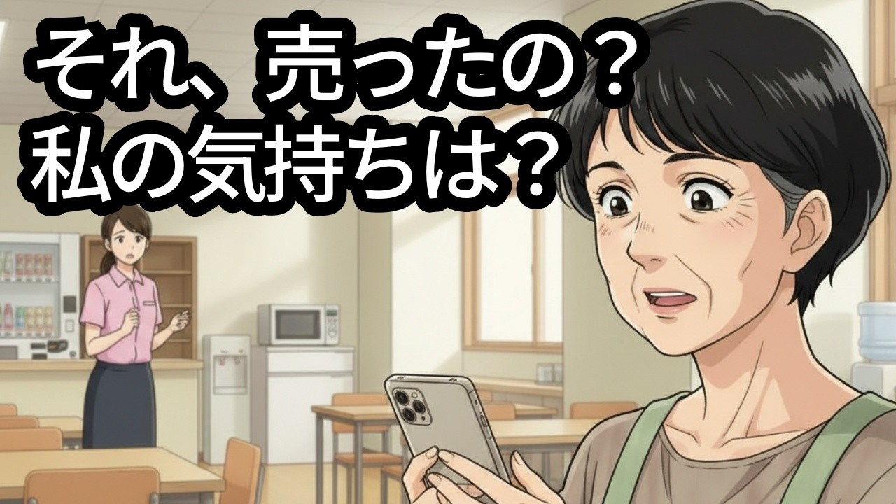 嫁に贈った手作り品が、フリマアプリに並んでいました【62歳】