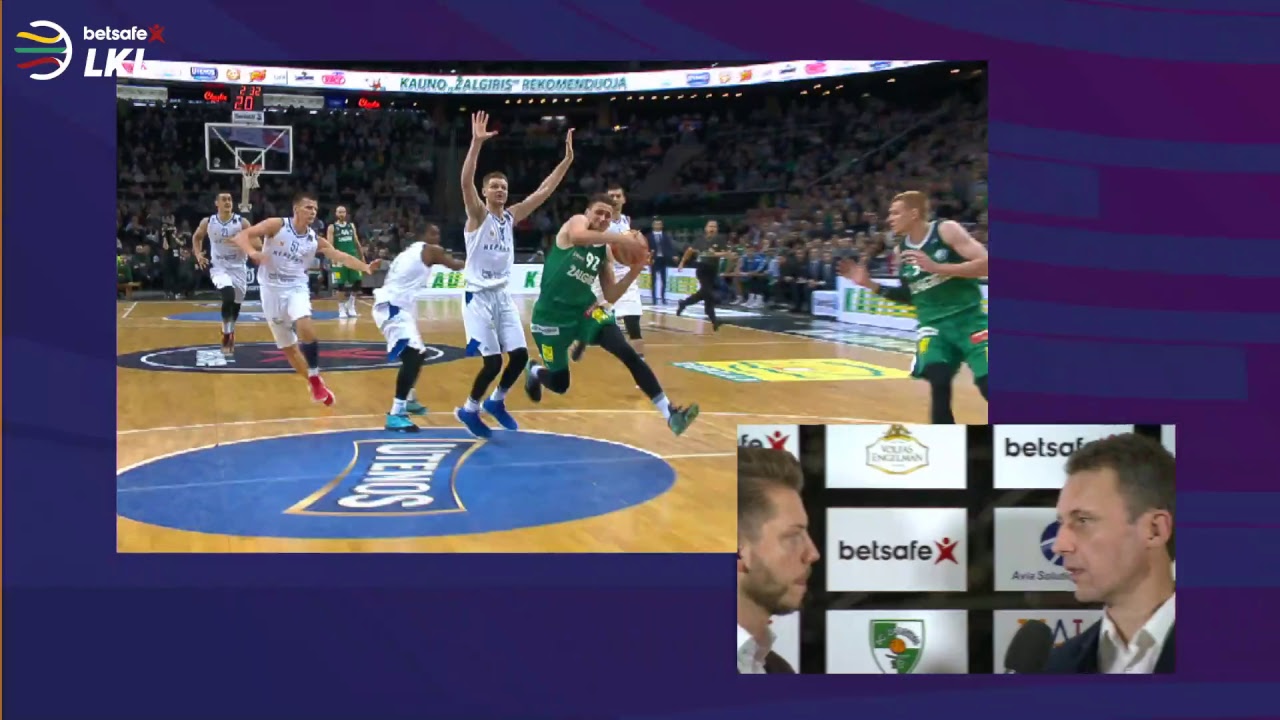 „Betsafe–LKL“ rungtynės: „Žalgiris“ - „Neptūnas“ [2017-11-05]