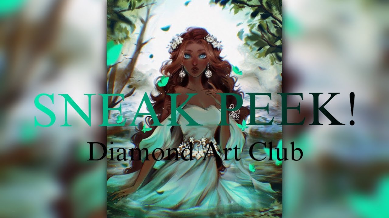 Black History Month SNEAK PEEK! Water Goddess by Roy Trinh and Diamond Art Club