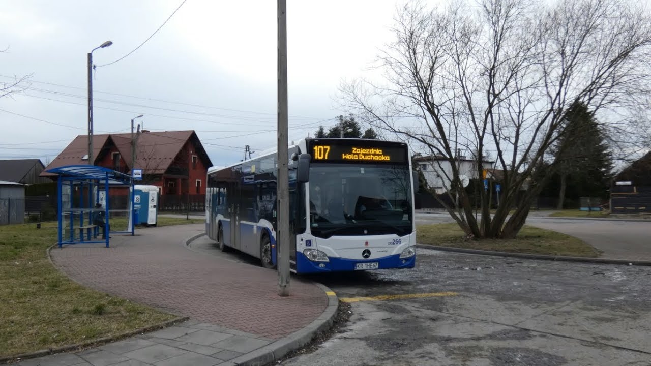 MPK Kraków - Linia 107 | Mercedes-Benz O530 C2 | Soboniowice - Zajezdnia Wola Duchacka