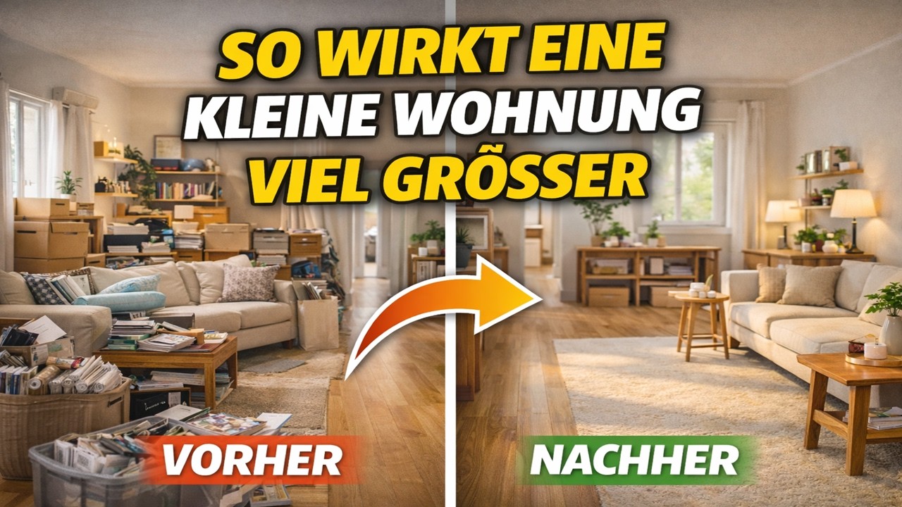 9 Tipps, um ein kleines Haus zu organisieren (UND ES GRÖSSER AUSSEHEN ZU LASSEN)