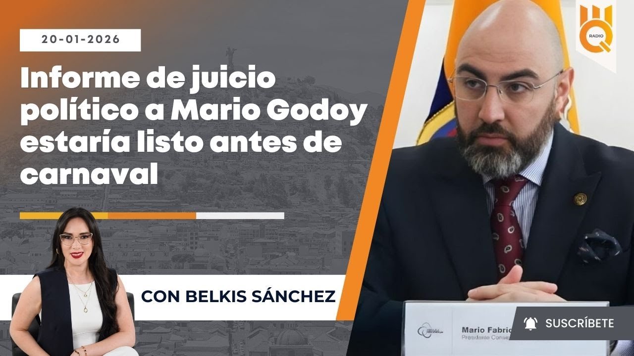 🔴 Informe de juicio político a Godoy estaría listo antes de carnaval | #MQnoticias, primera emisión.