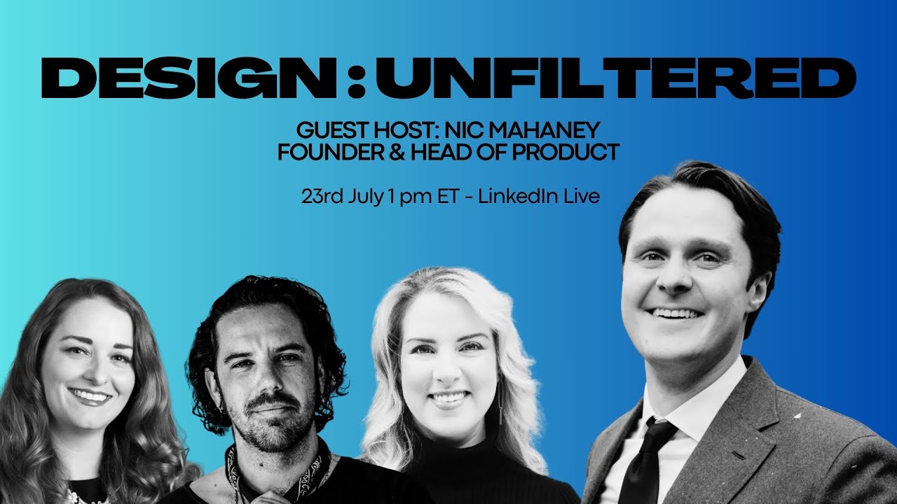 Design Unfiltered 2.10 w/ Nic Mahaney