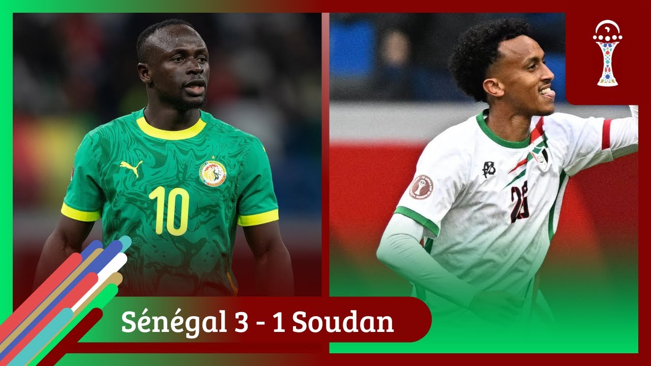 LE SÉNÉGAL PASSE EN QUART EN ÉLIMINANT UN VALEREUX SOUDAN | CAN 2025 | Sénégal 3 - 1 Soudan