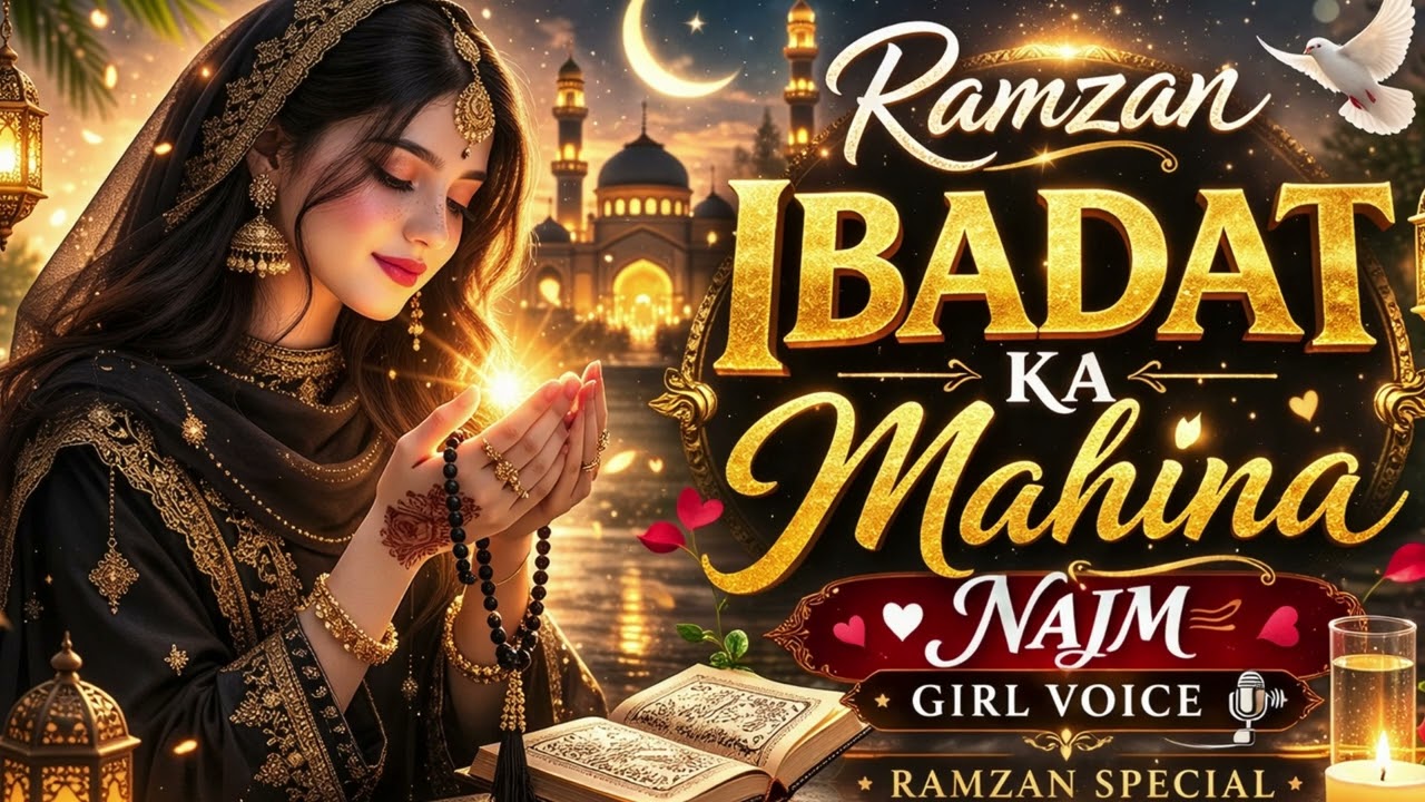 🎵 Ramjan Naat Najam 2026 &ndash; Soulful Ramadan Recitation | Laiba Fatima