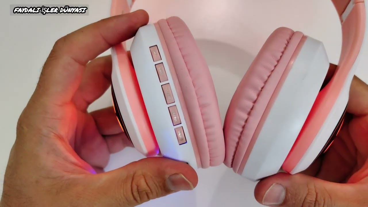 Kulak üstü bluetooth kulaklığa hafiza karti nasıl takılır?#bluetoothkulakligahafızakartinasiltakilir