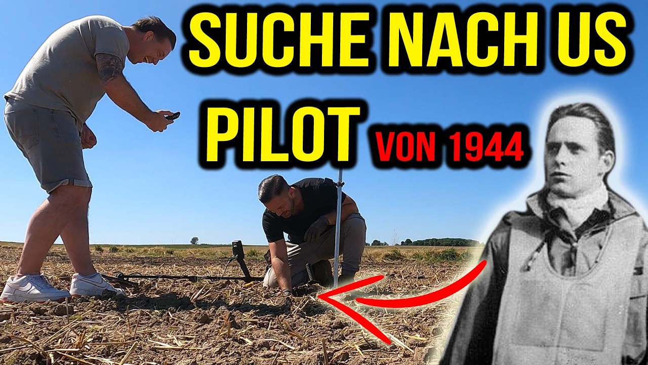 Auf den Spuren vom abgeschossenen US Piloten  von 1944
