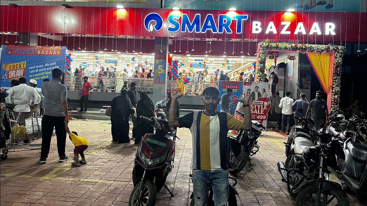 Smart Bazaar Open In Beed City😲🔥|| #beed #reliance