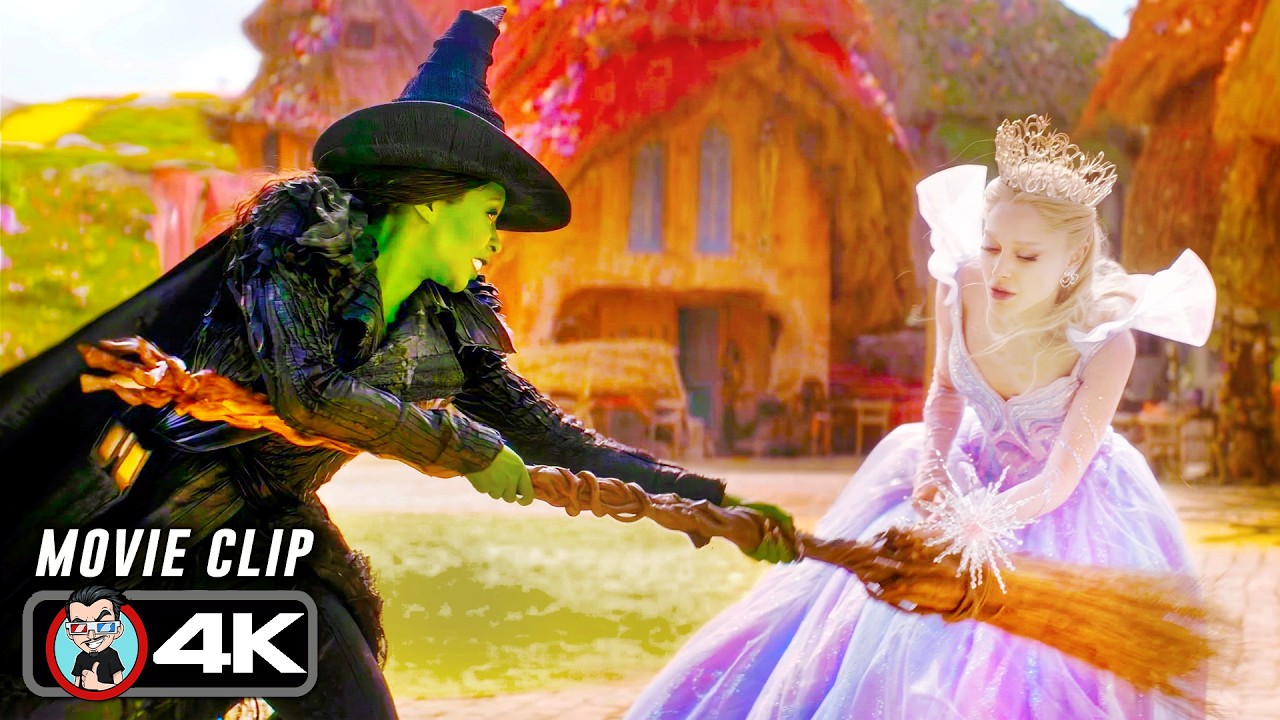 Glinda Vs Elphaba Fight Scene | WICKED: FOR GOOD (2025) Movie CLIP 4K