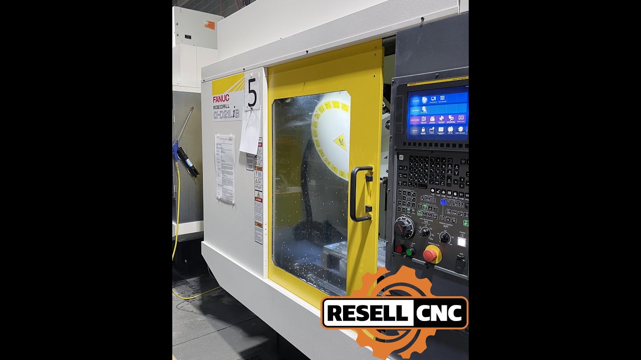 2019 Fanuc Robodrill a D21LiB CNC Vertical Mill