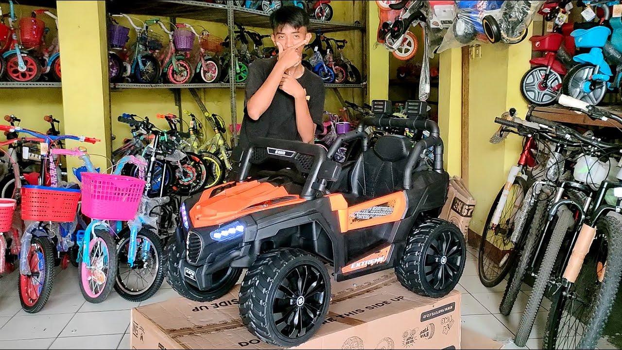 Mobil Aki Offroad | PMB M 8788-B Naver | Cara Merakit Mainan Mobil Aki