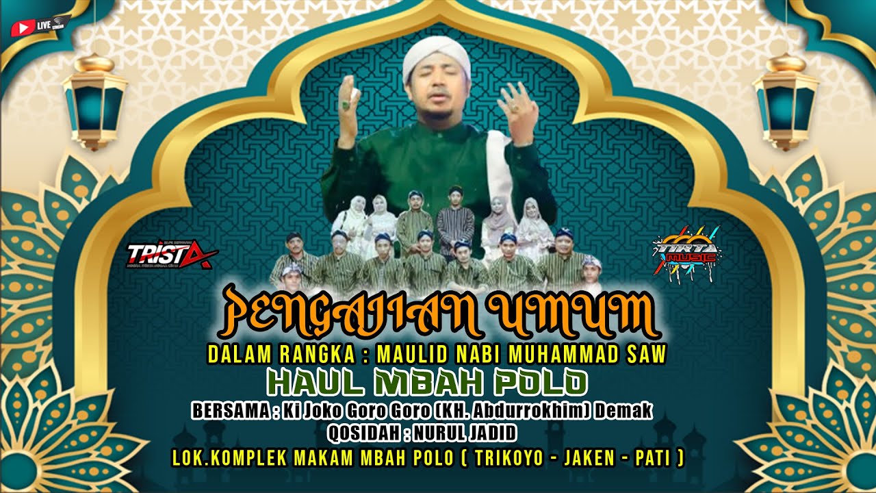 🔴STREAM PENGAJIAN UMUM / BERSAMA KI JOKO GORO GORO / TRIKOYO JAKEN PATI