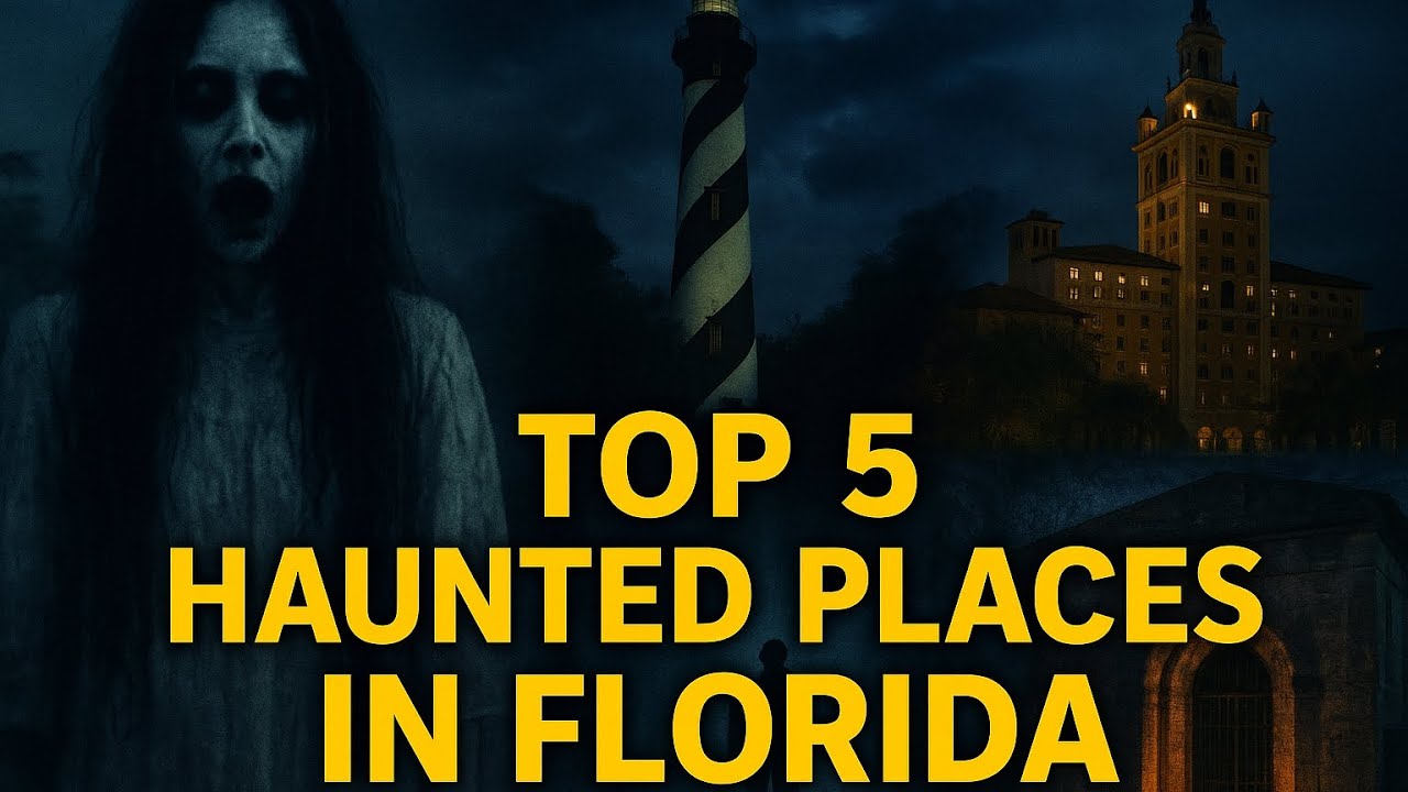 Top 5 Haunted Places in Florida 👻 | Ghost Stories, Paranormal & Creepy Legends