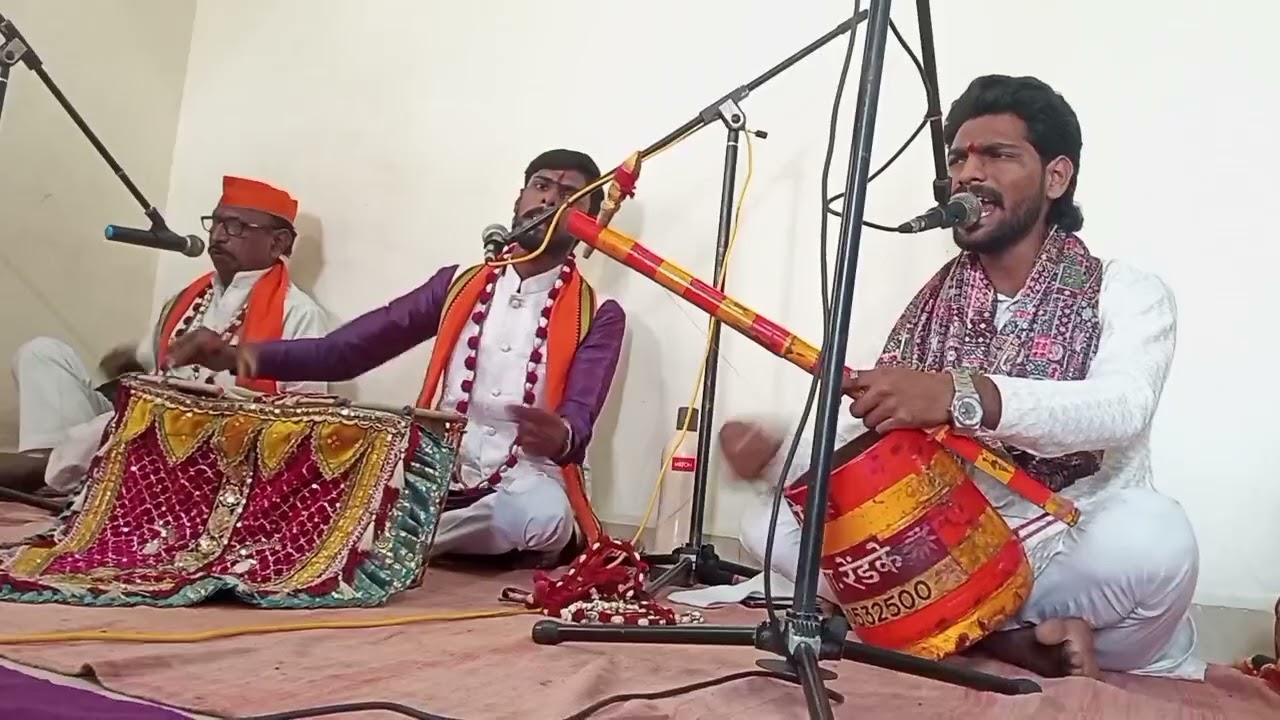 आई तुझा गोंधळ मांडला भवानी गोंधळाला ये, रूपेश हादवे गोंधळी चंद्रपूर 9545799894