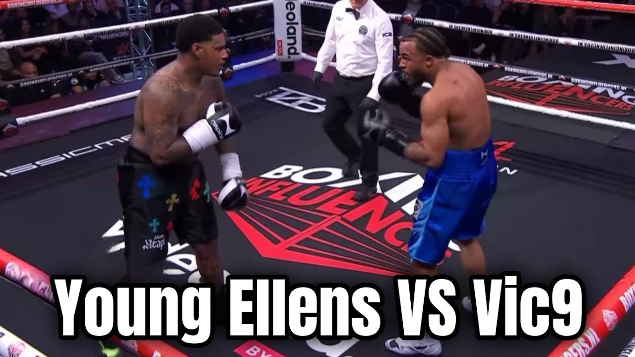Young Ellens Vs Vic9 | Boxing Influencers
