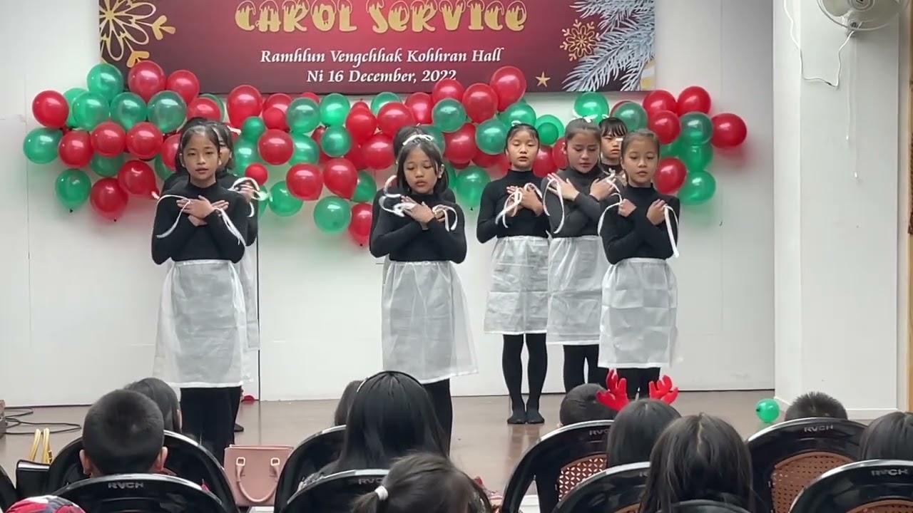 RVCH Junior Deptt - Krismas Faklam (Angel te zai ri)