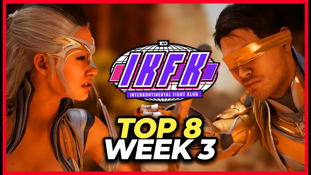 Mortal Kombat 1: IKFK Tournament Top 8 Finals | Week 3 (Raiden, Kenshi, Sindel, Baraka, Johnny Cage)