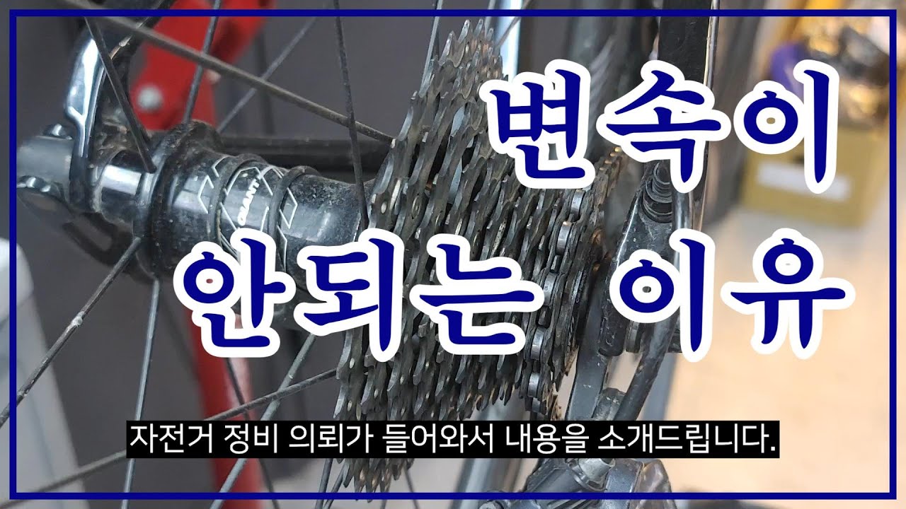 #자전거변속 이 안 되는 이유 #별바이크 #자전거정비 #케이블교체