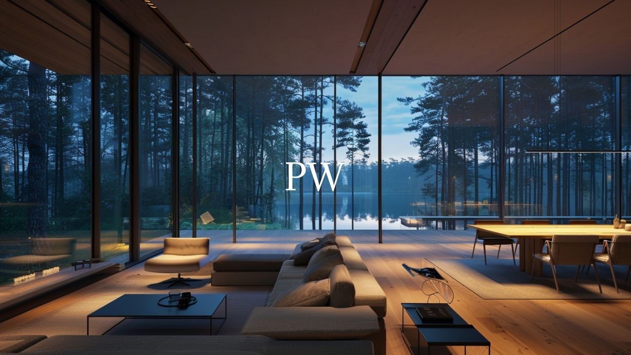 in the forest lake pavilion, for calm concentration | ambient piano