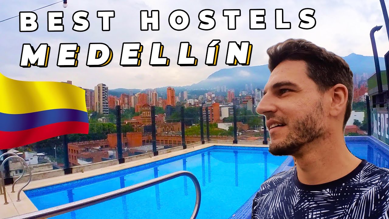 Reviewing the BEST Hostels In Medellin! (Insane Views)