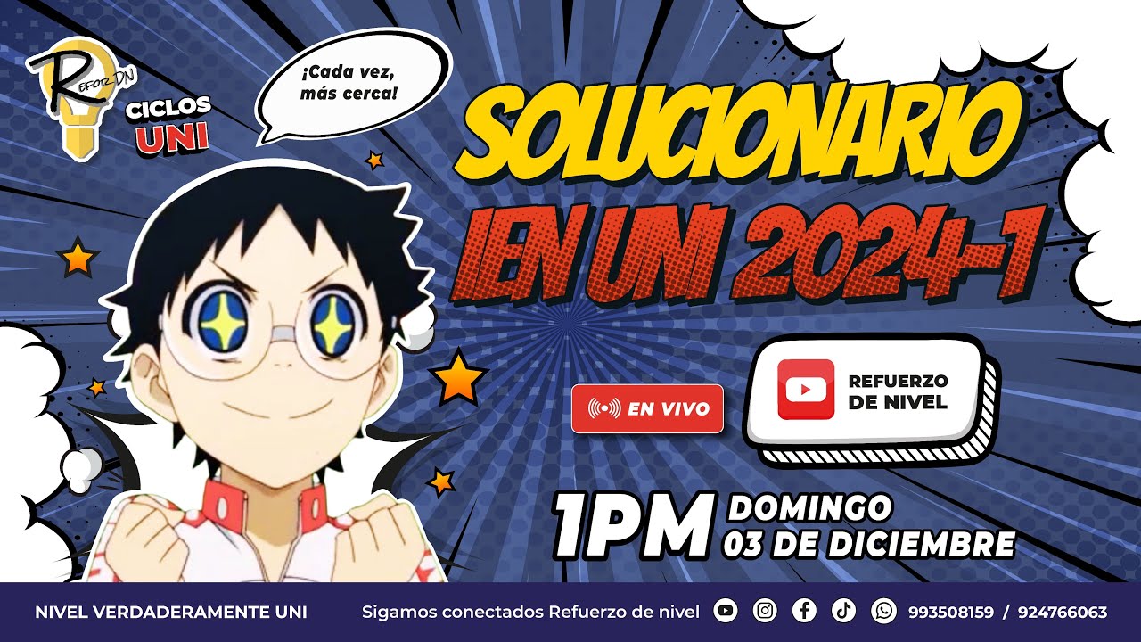 #SOLUCIONARIO IEN UNI 2024-1
