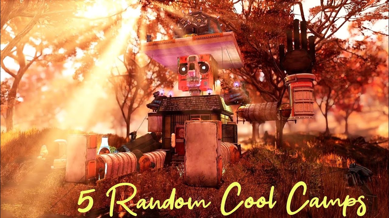 Fallout 76 - 5 случайных крутых лагерей #74