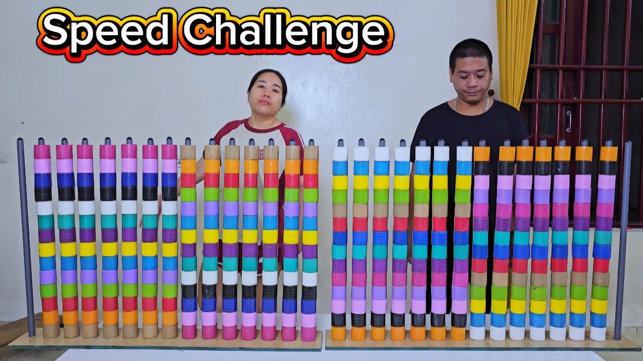 Color sorting puzzle challenge, whoever is faster wins ☆ level 04
