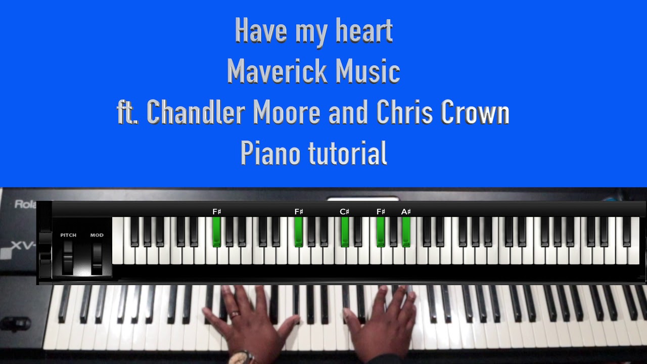 Have My Heart (feat. Chandler Moore & Chris Brown) - Maverick City | Piano Tutorial