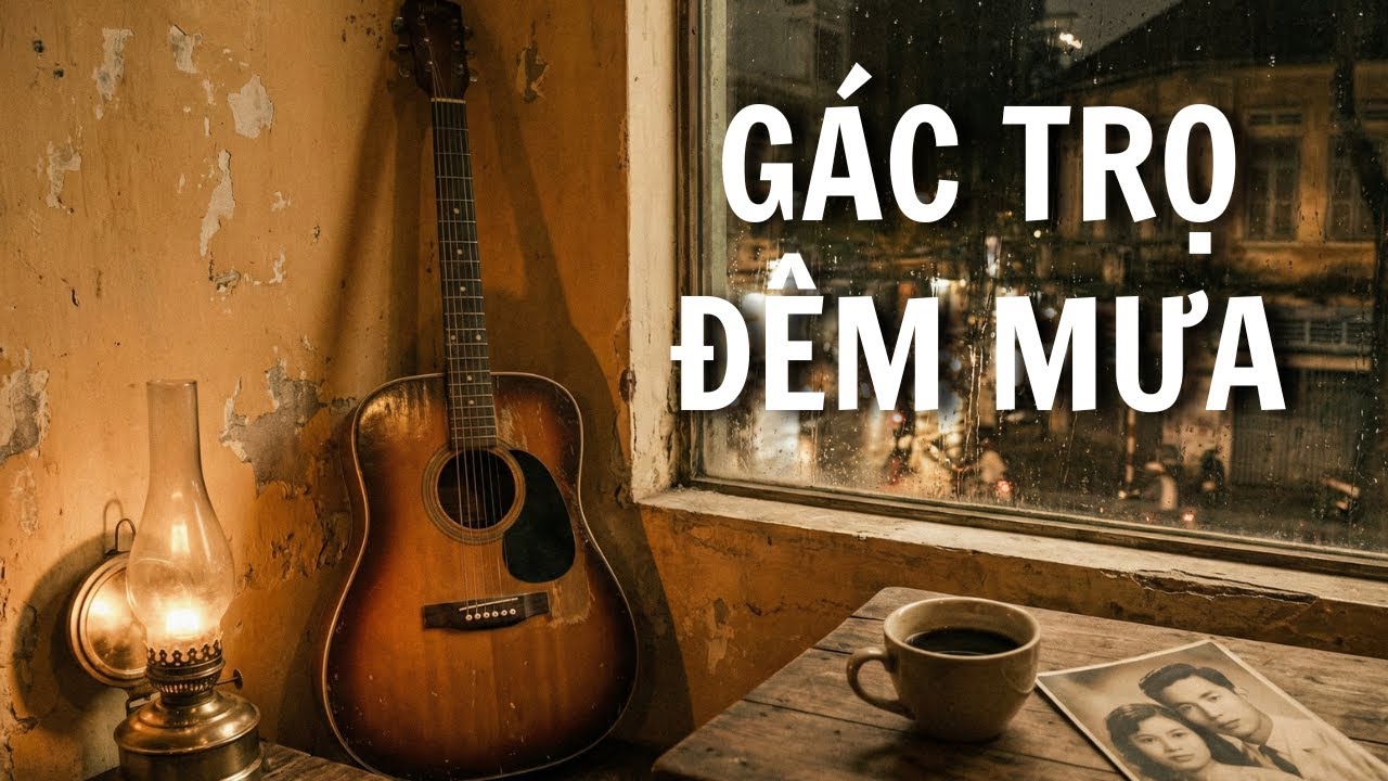 Hai Ca Khúc Bolero Nhạc Lính Sài Gòn 1975 Hay Nhất | Gác Trọ Đêm Mưa & Lá Thư Tiền Đồn