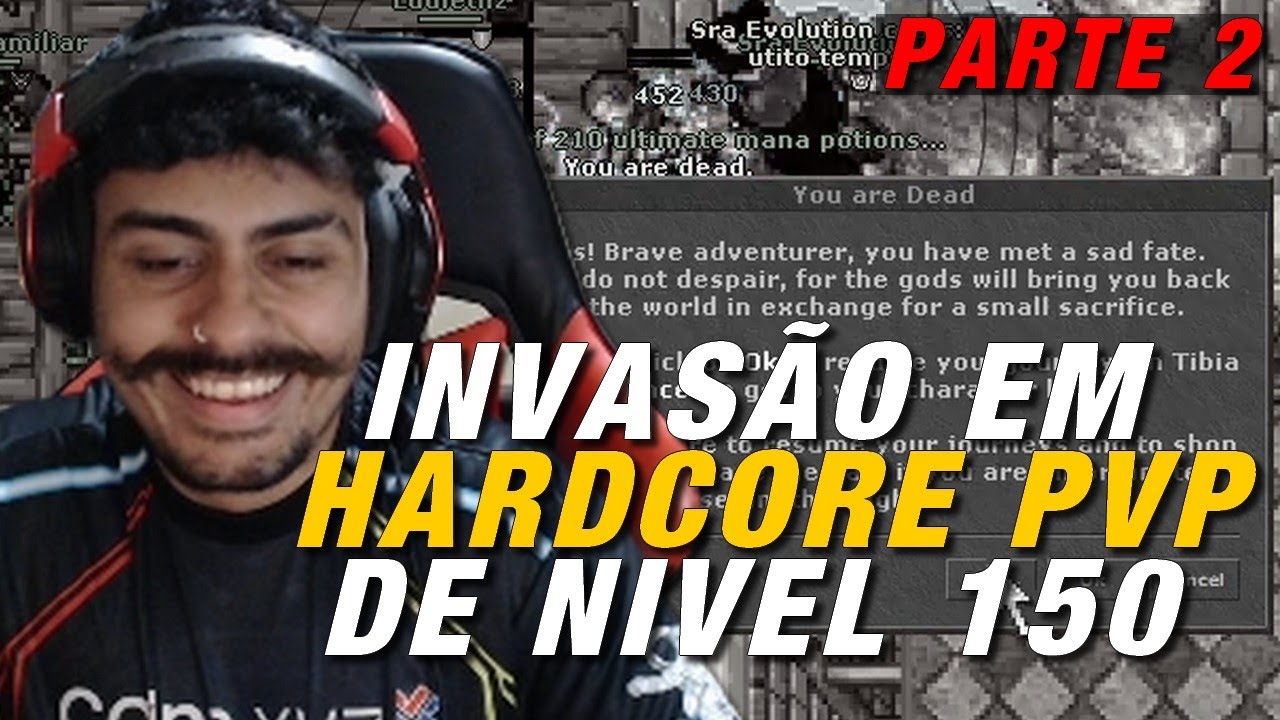 Eu invadi um servidor HARDCORE PVP no TIBIA para uma missão quase impossível (PARTE 2)