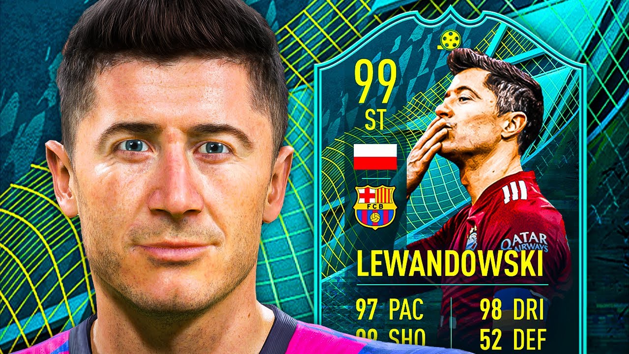 99 LEWANGOALSKI! ⚽ 99 Moments Lewandowski Player Review - FIFA 22 Ultimate Team