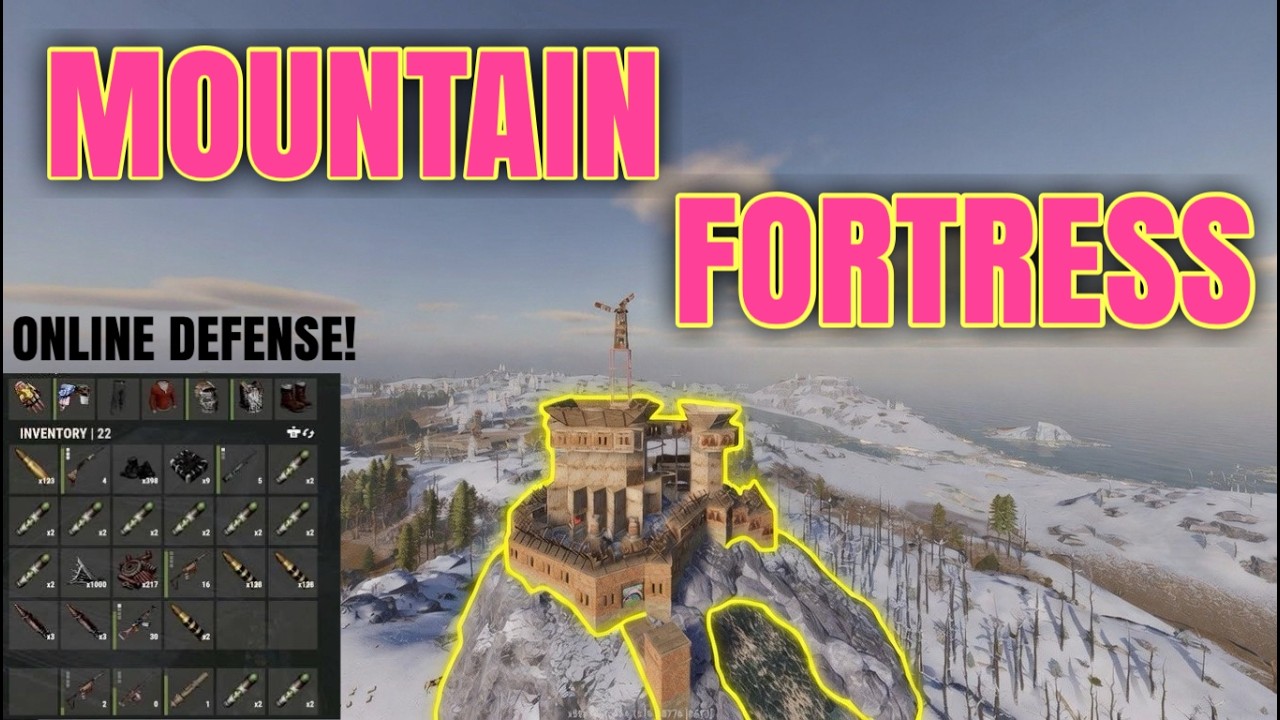 We BUILT a MOUNTAIN TOP FORTRESS against all odds... - RUST CONSOLE EDITION