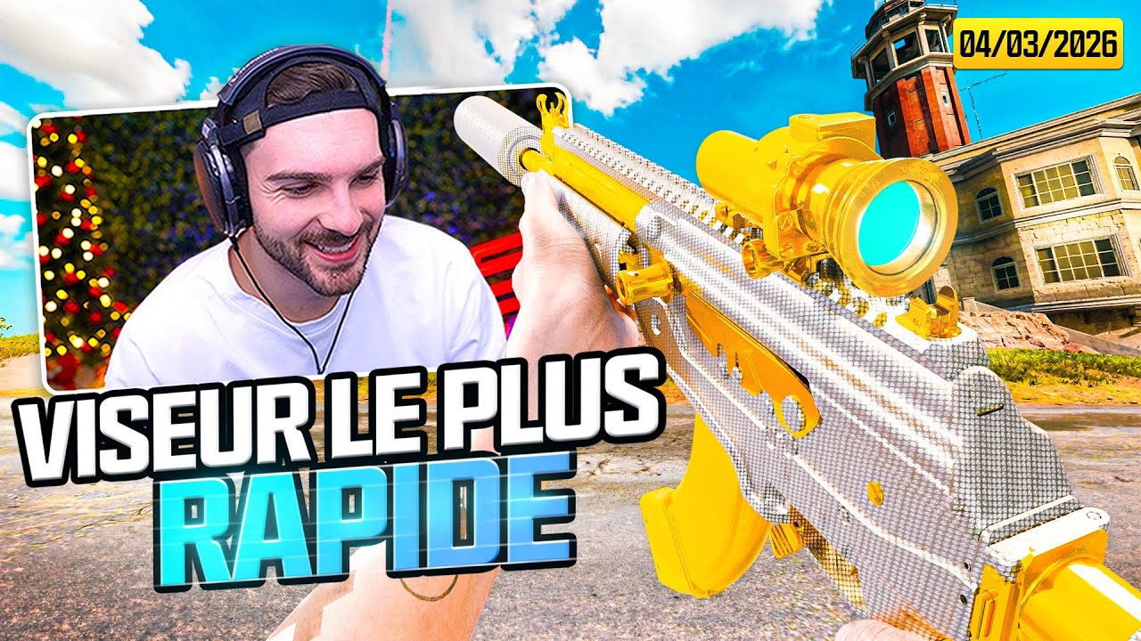 J’AI CRÉÉ L’ARME QUI VISE LE PLUS VITE SUR WARZONE 🤯 (live complet)
