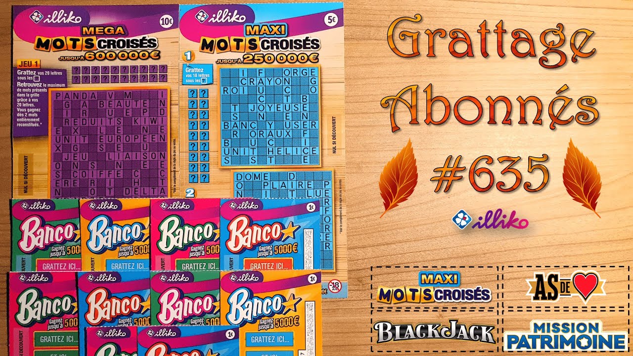 Grattage Abonnés #635 • FDJ/Illiko