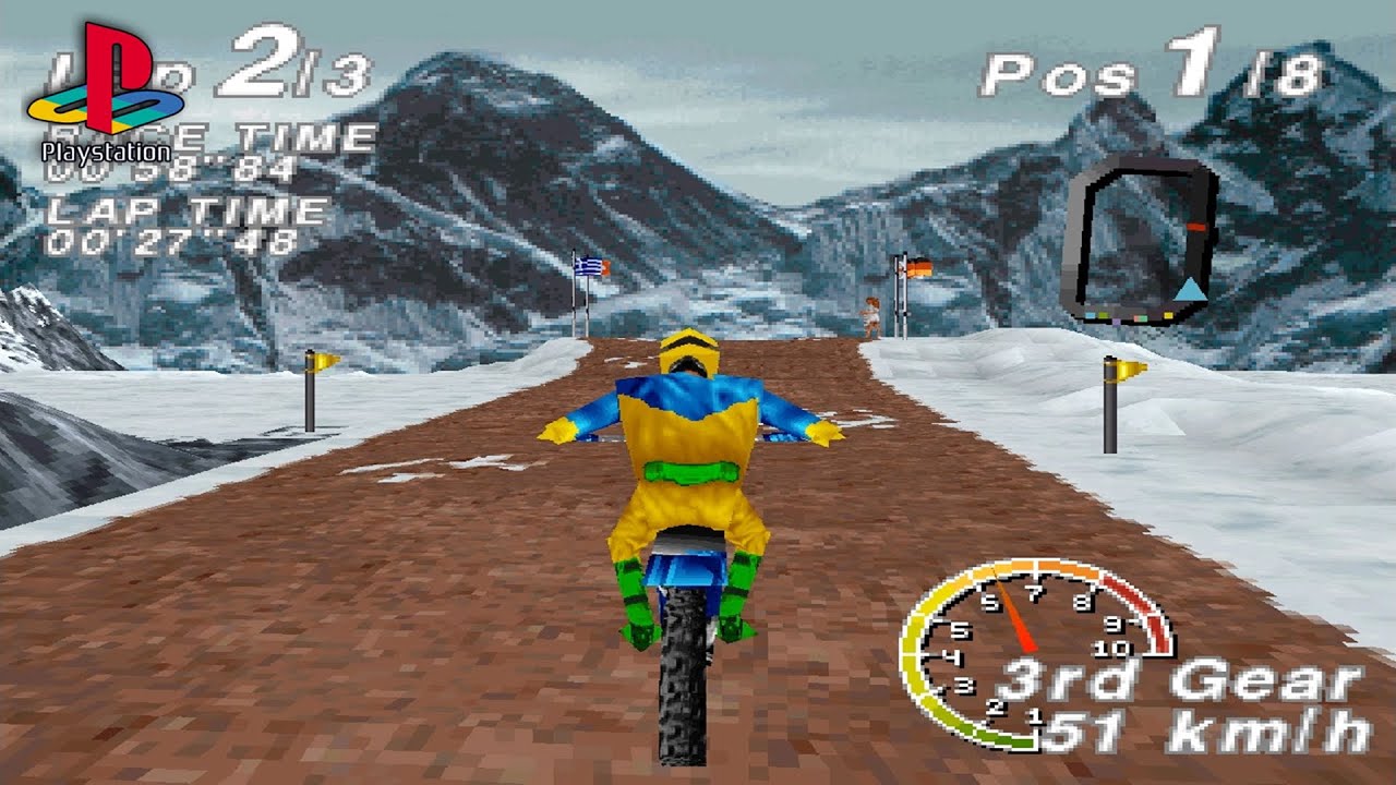 International Moto X (PS1 Gameplay)