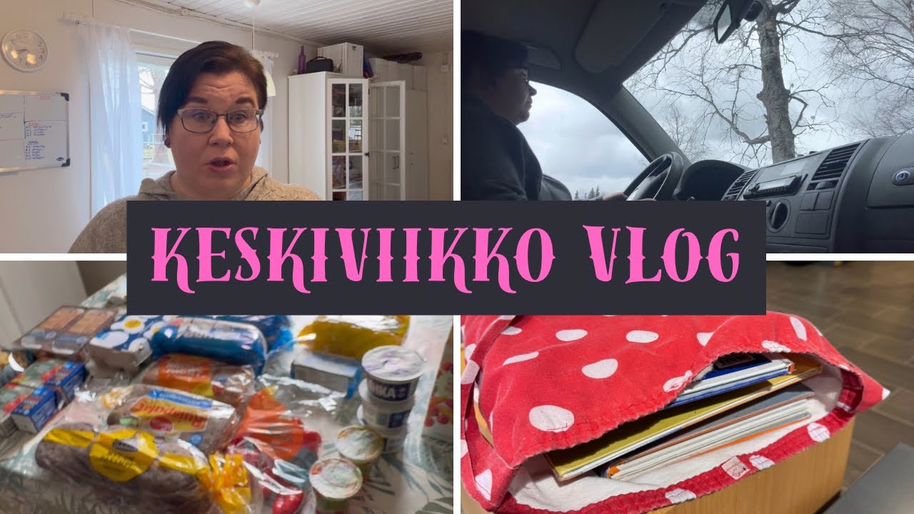 KESKIVIIKON ARKEA LAPSIPERHEESSÄ 🤩🚌🏡🛒