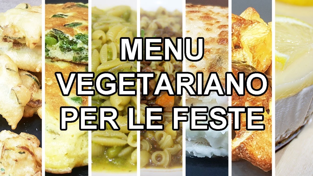 MENU VEGETARIANO PER NATALE E CAPODANNO | Carlo Gaiano