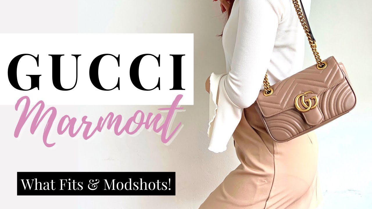 GUCCI MARMONT MINI BAG REVIEW | Resale Value, What Fits, Mod Shots!