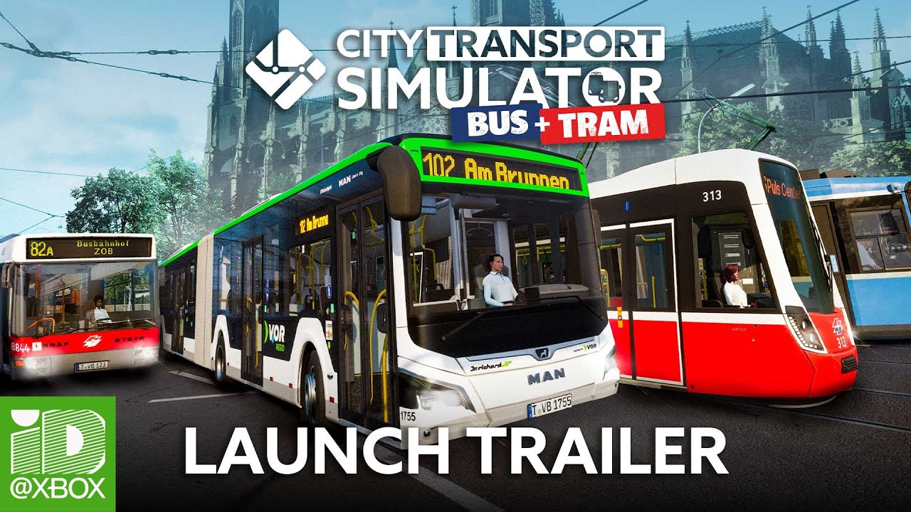 City Transport Simulator: Bus + Tram - Launch Trailer