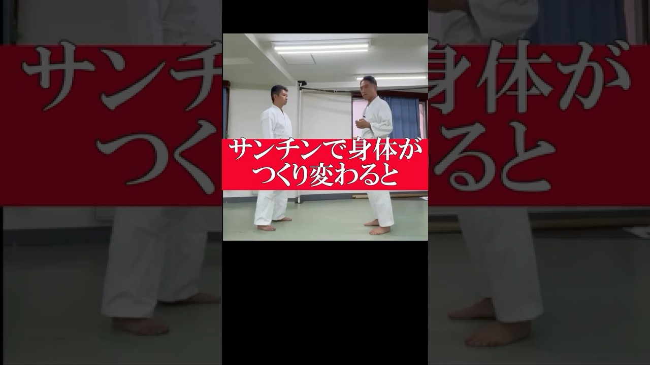 サンチンで身体が作り変わると？！（誰も知らないサンチンの秘密）#sanchin #空手 #サンチン
