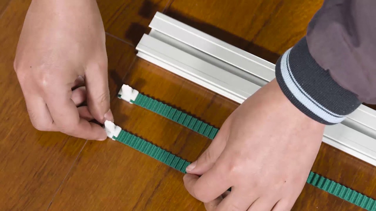 Smart Curtain Rail Online - DIY Smart Curtain Tracks HT700 - Two-way Installation