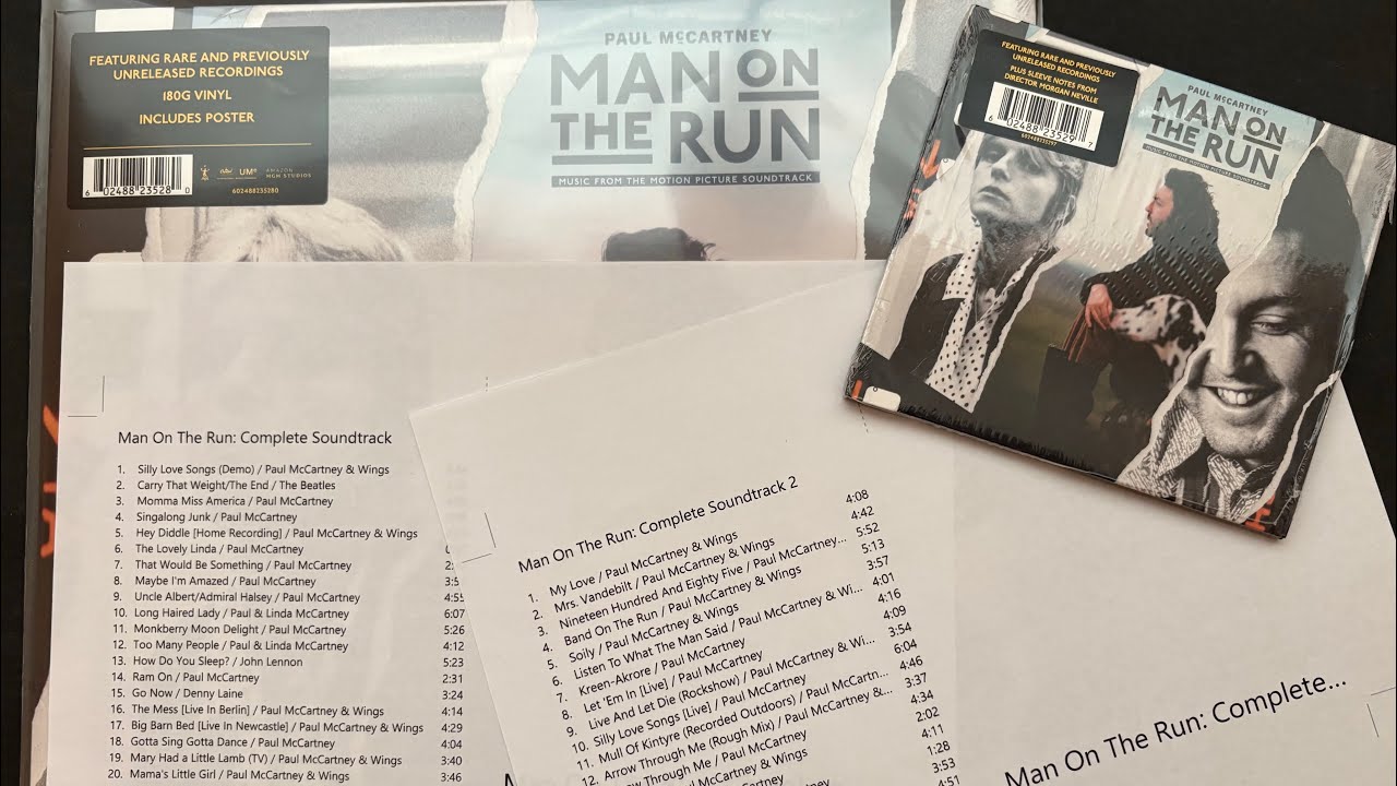 Paul McCartney Man On The Run: Complete Soundtrack 