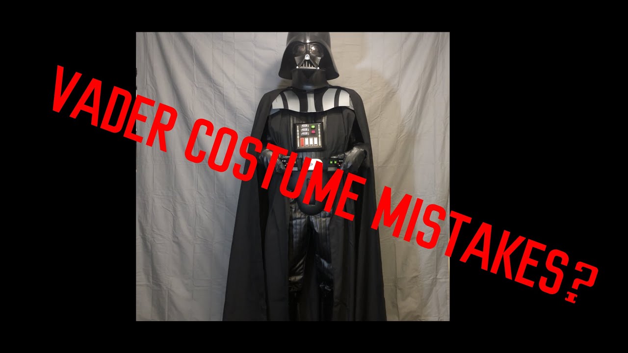 Darth Vader Costume Mistakes Part 1 - Overview
