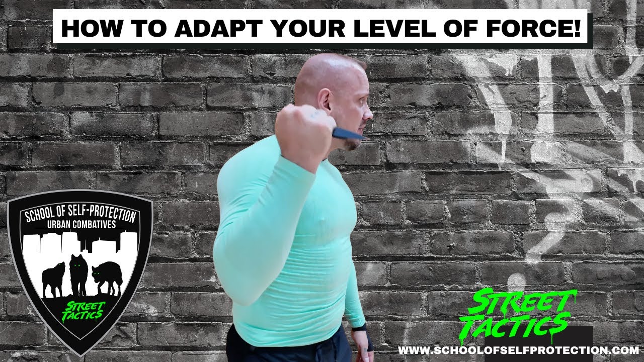 HOW TO ADAPT YOUR LEVEL OF FORCE!
