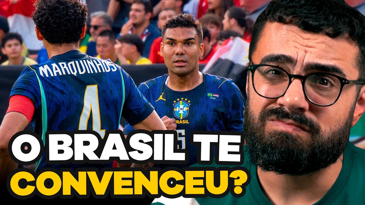 BRASIL VENCE EGITO em &Uacute;LTIMO AMISTOSO para COPA DO MUNDO 2026
