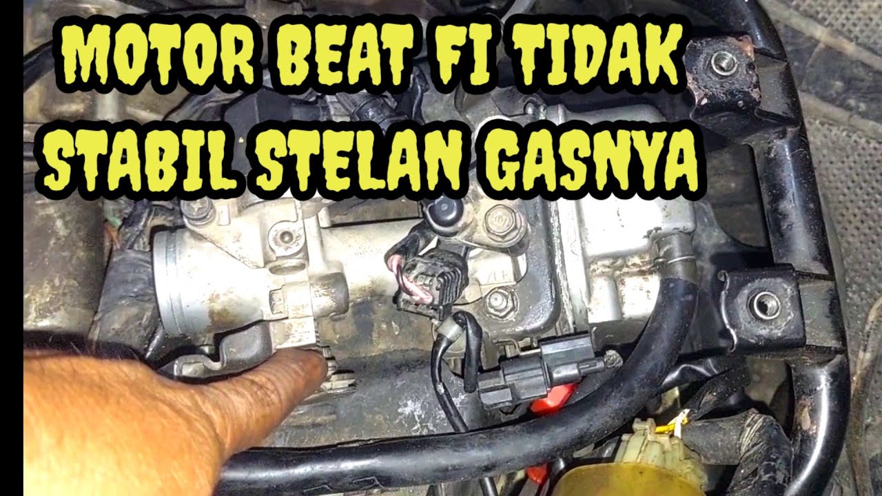 MOTOR BEAT FI STELAN GASNYA TERLALU RENDAH  SERING MATI MATI
