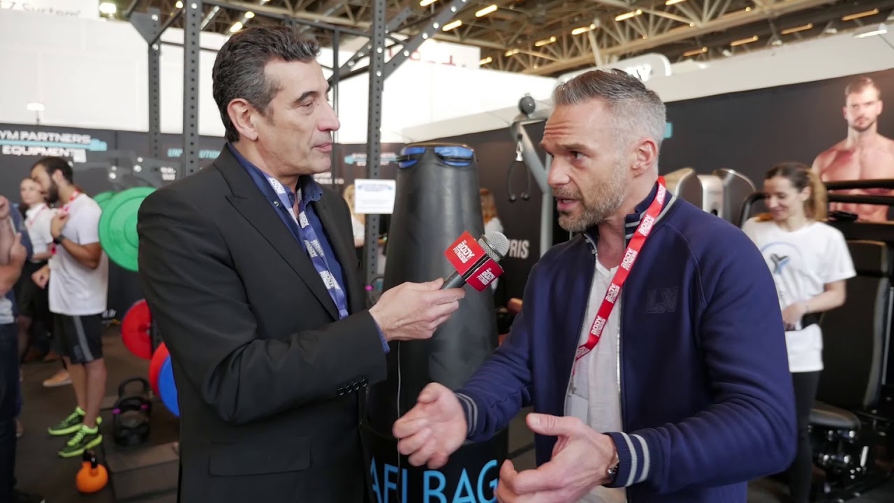 Philippe Bas teste le Yafi Bag - Body Fitness Paris 2018
