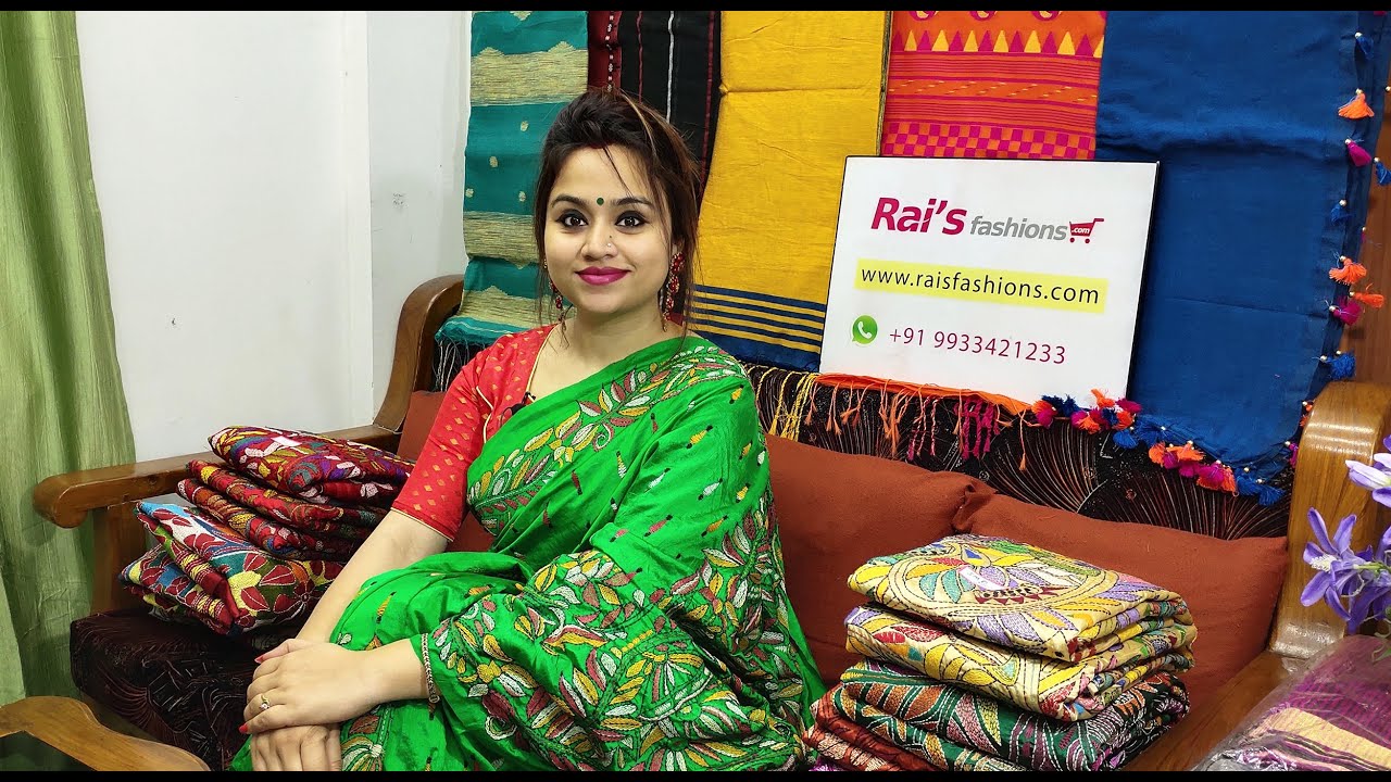 Beautiful Hand Kantha Stitch Collection From Rai's Fashions (13th March) - 5MO